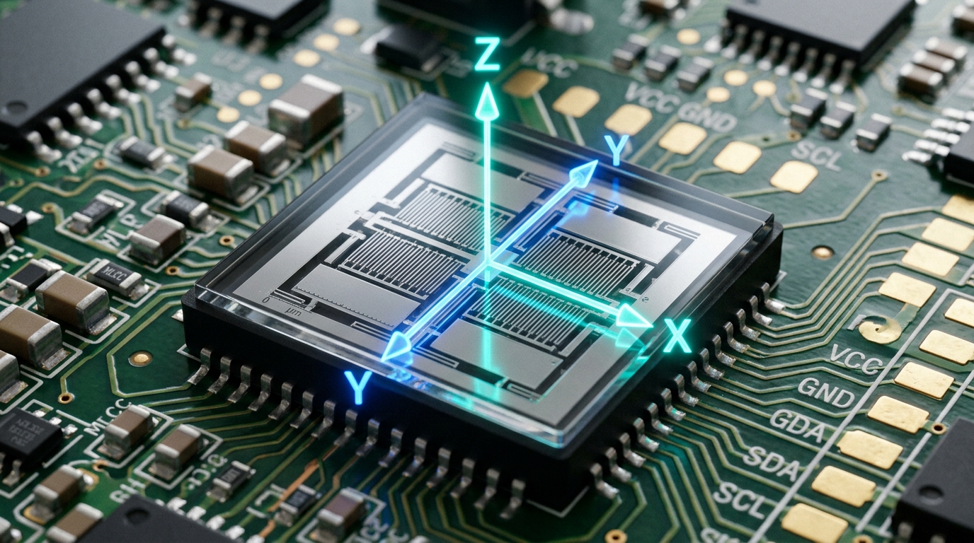 Cảm biến gia tốc kế vi cơ điện tử MEMS 3D