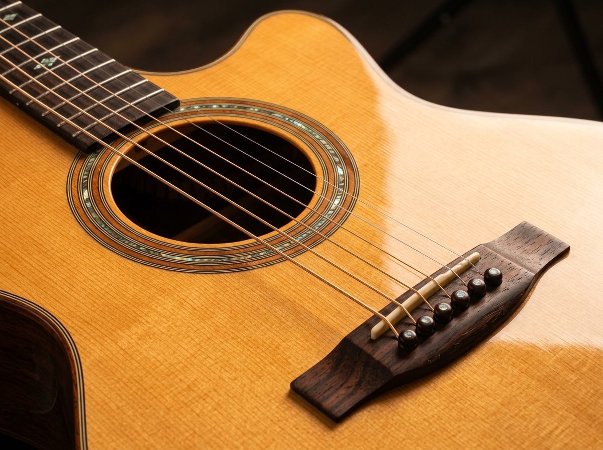 Hộp đàn guitar cộng hưởng âm thanh