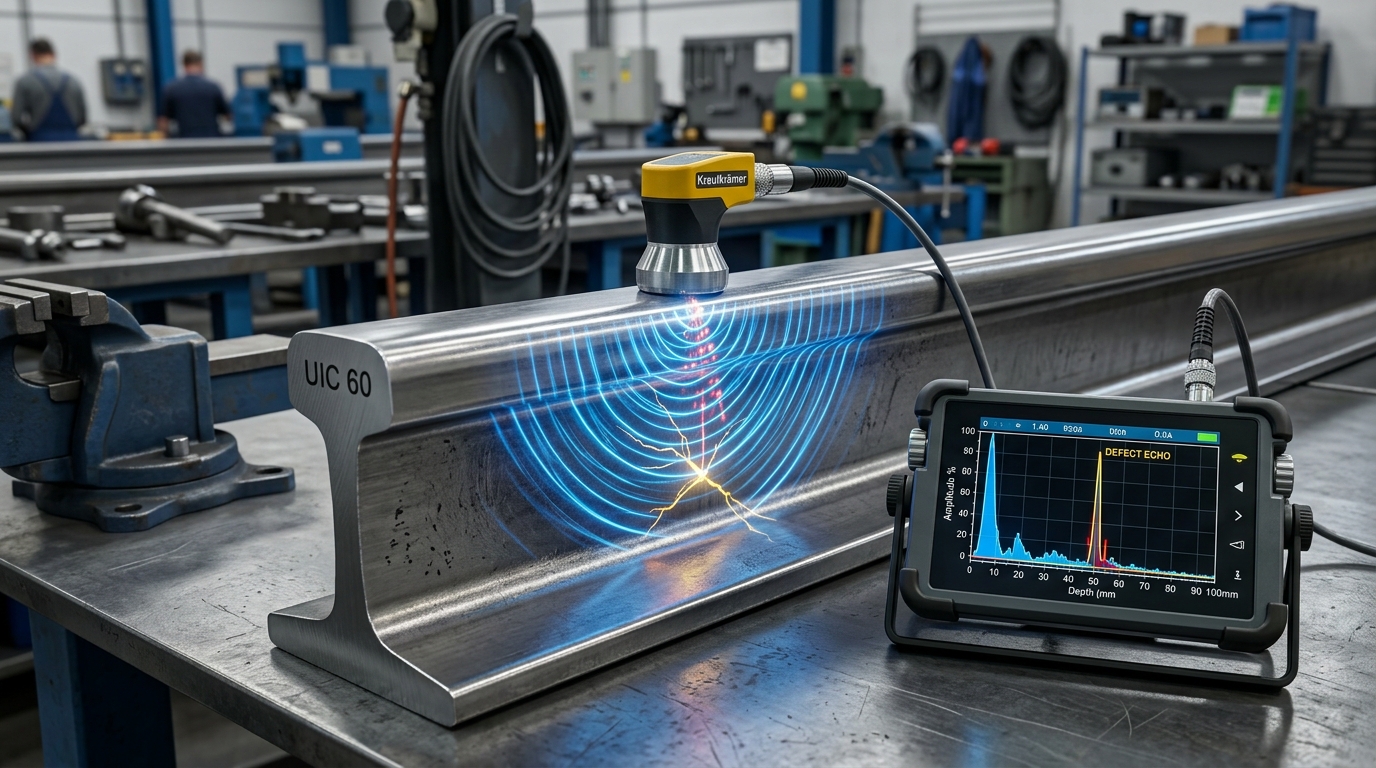 Hình ảnh 3D thực tế kiểm tra khuyết tật vật liệu không phá hủy NDT